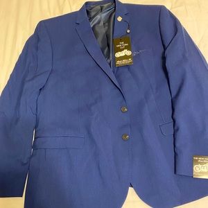 Men’s new Nick Gram blue suit jacket -48R